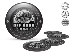 Silicone Stickers Custom Gravitational Cascade